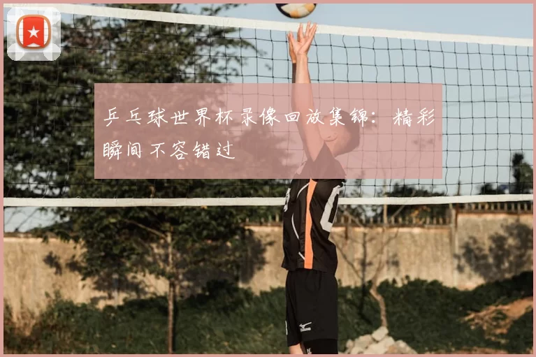 乒乓球世界杯录像回放集锦：精彩瞬间不容错过