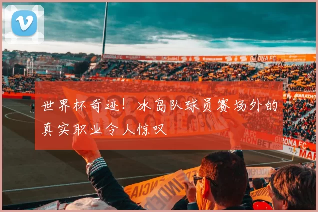 世界杯奇迹！冰岛队球员赛场外的真实职业令人惊叹
