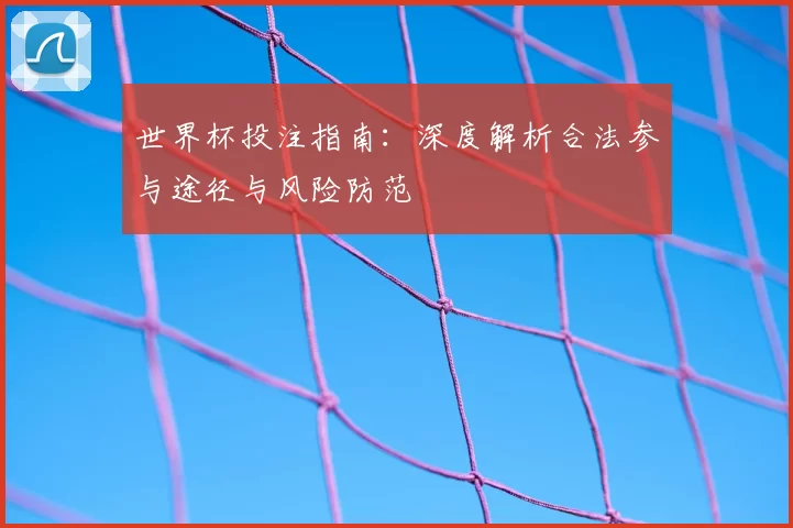 世界杯投注指南：深度解析合法参与途径与风险防范