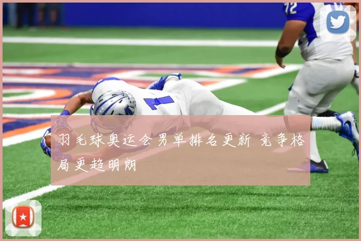 羽毛球奥运会男单排名更新 竞争格局更趋明朗